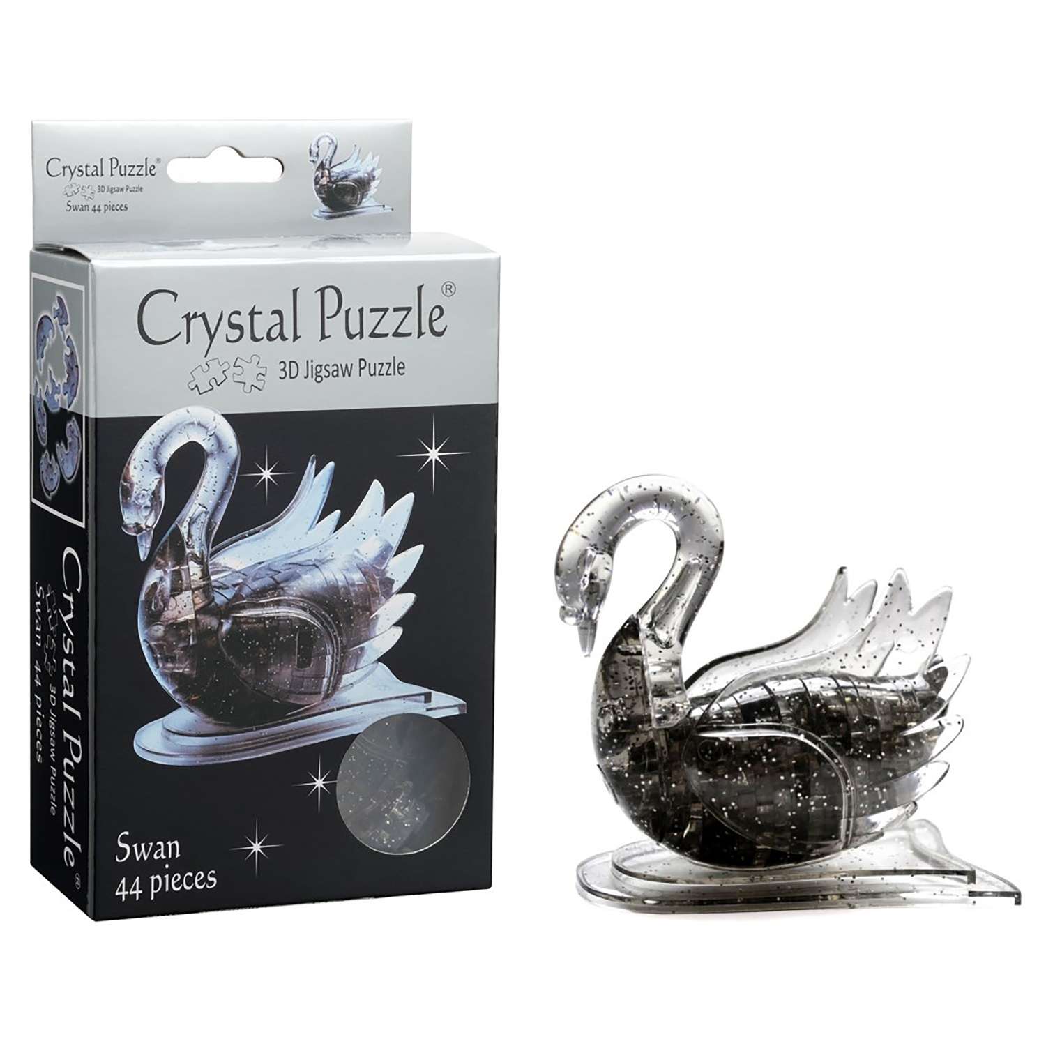 3D-пазл Crystal Puzzle Лебедь чёрный - фото 1