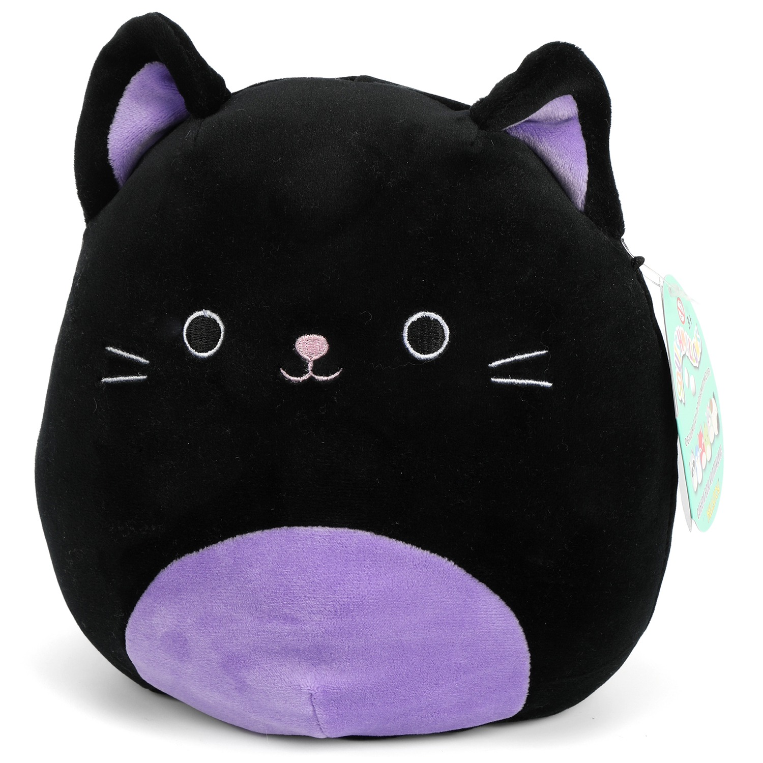 Игрушка мягкая Squishmallows сквиш антистресс Кот Пэйдж - фото 1