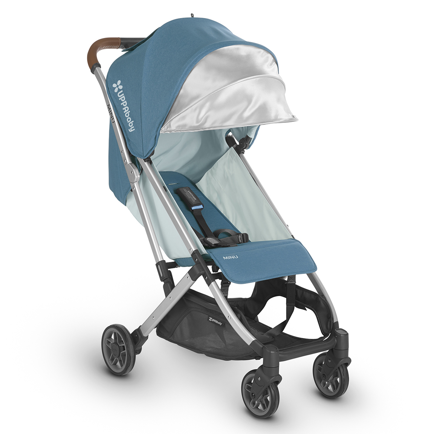 Коляска прогулочная UPPAbaby Minu 2018 Ryan Голубая - фото 3