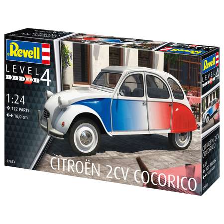 Сборная модель Revell Микролитражный автомобиль Citroen 2 CV Cocorico