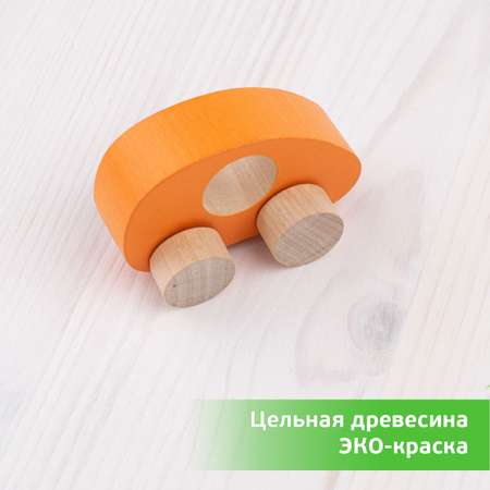 Машинка-каталка Томик Оранжевая 1 штука 2-102