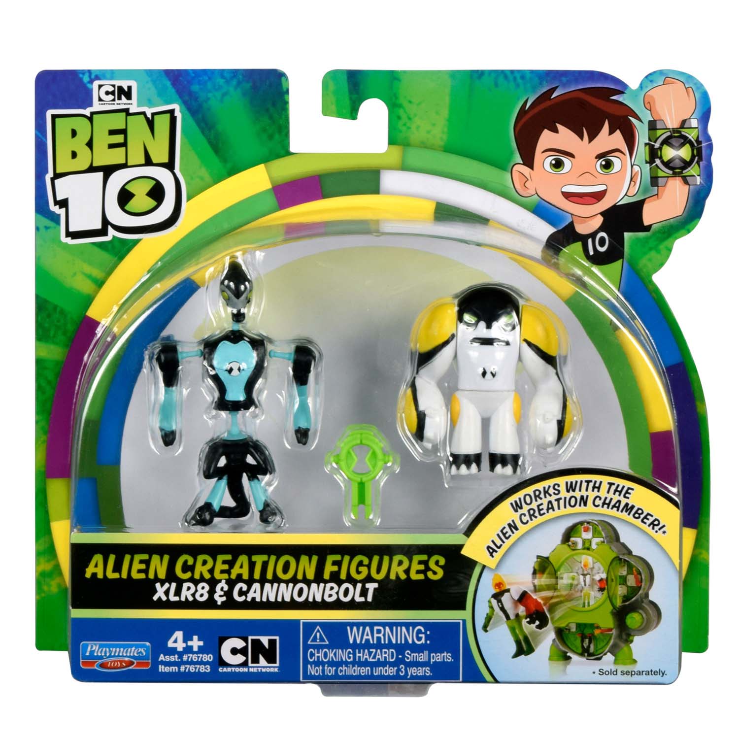 Игровой набор Ben10 Две разборные фигури и ключ (Молния и Ядро) - фото 1