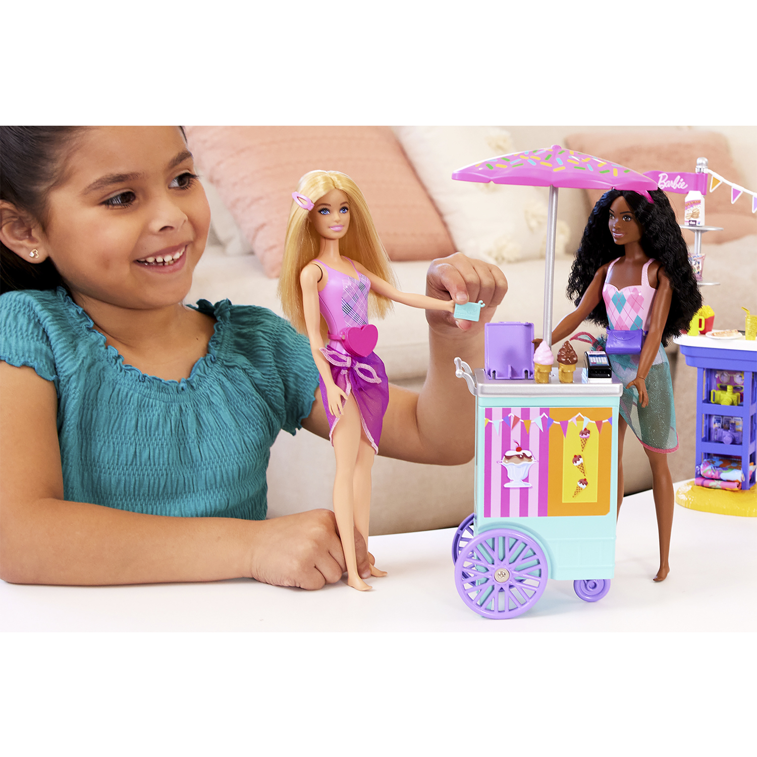 Кукла модельная Barbie HNK99 - фото 7