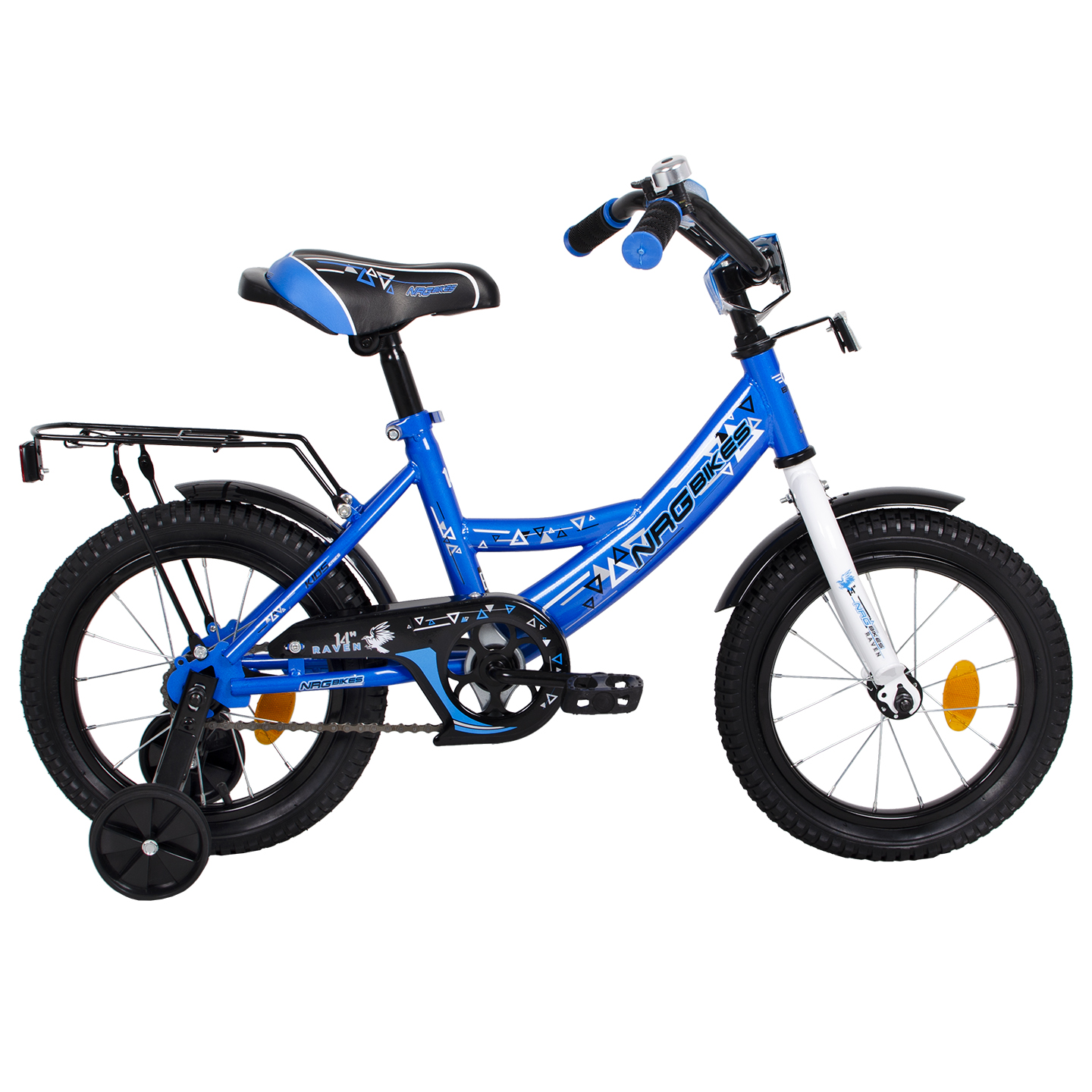 Велосипед NRG BIKES Ravon 14 blue-white - фото 9