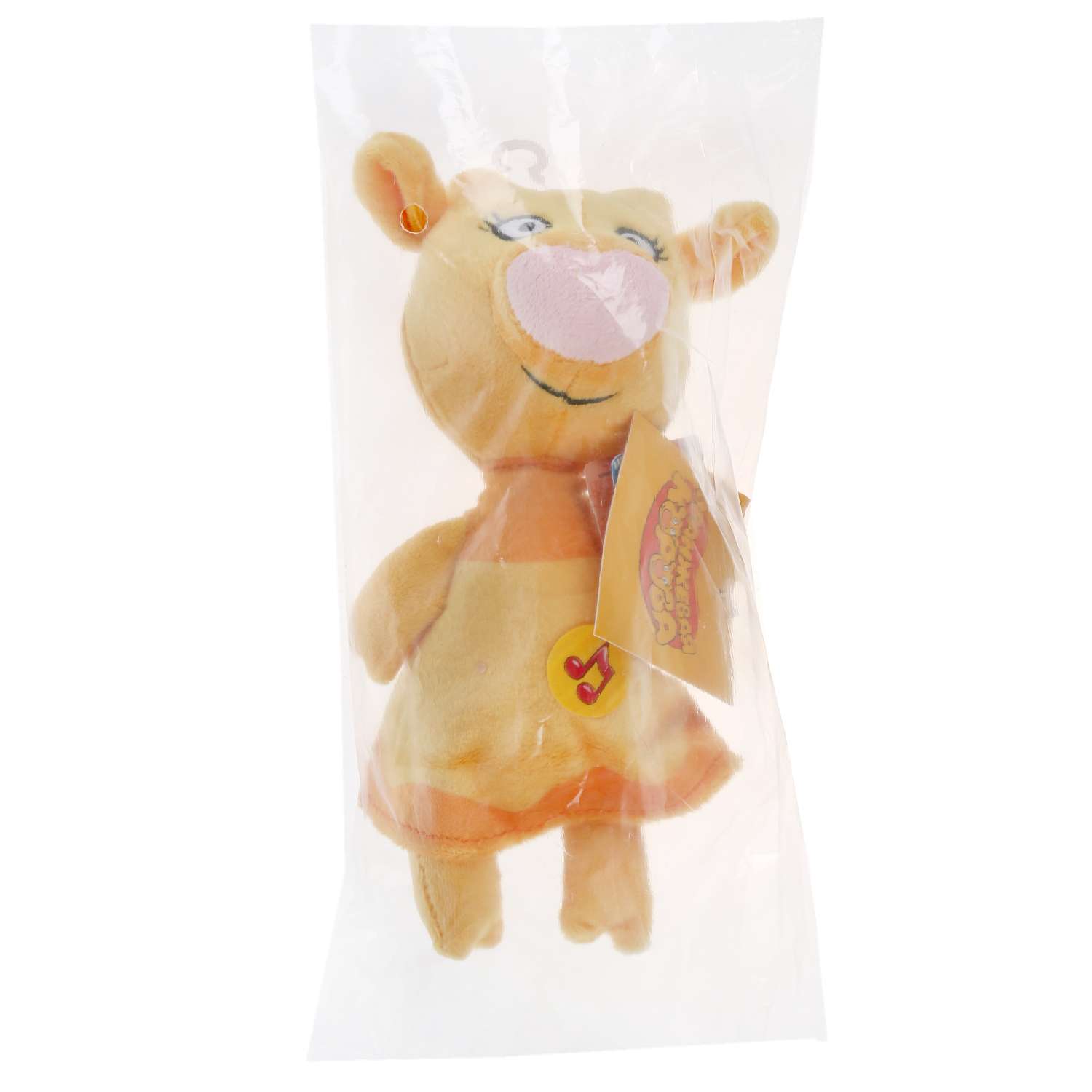 Интерактивная игрушка мягкая Мульти-Пульти Оранжевая корова Зо 21 см - фото 6