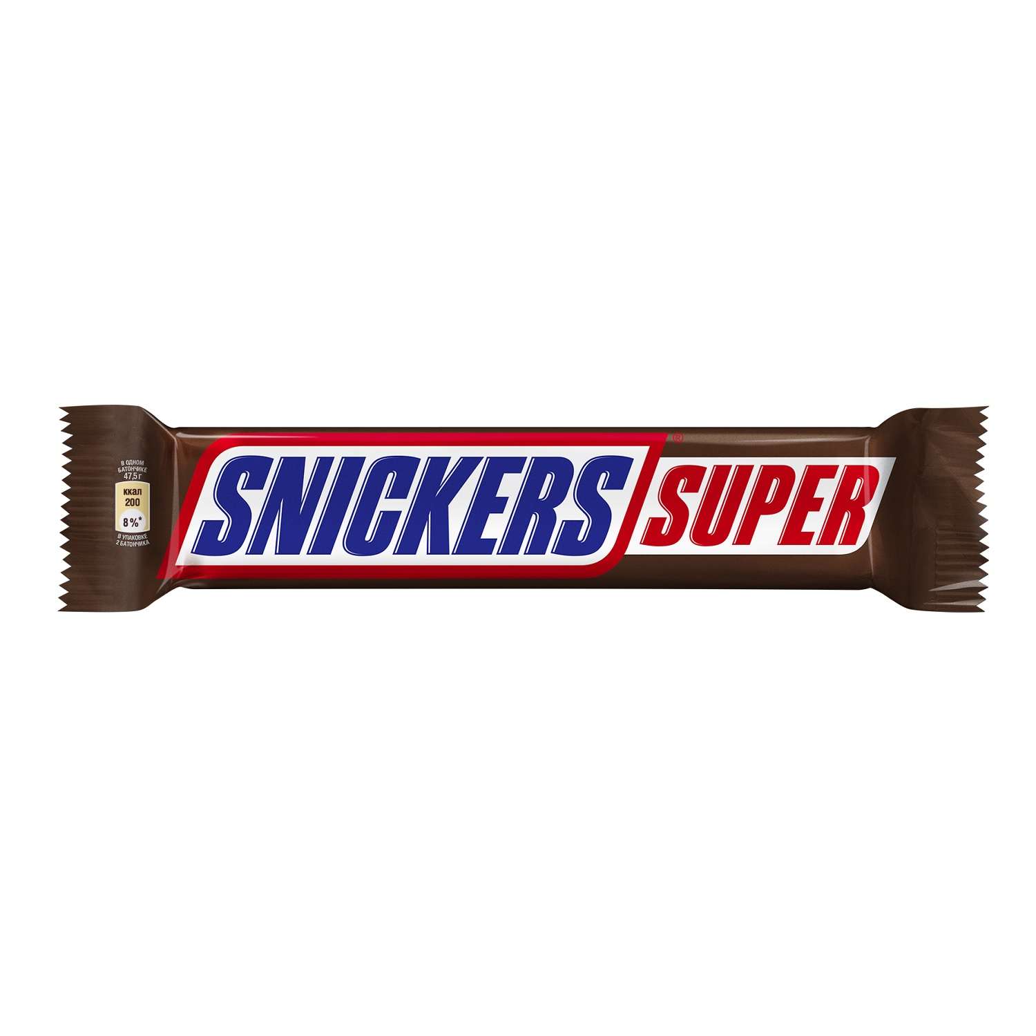 Батончик шоколадный SNICKERS Super 80г - фото 1