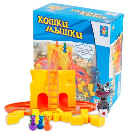 Настольная игра 1TOY Игродром Кошки-Мышки