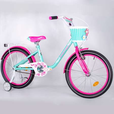 Велосипед NRG BIKES SWAN 20 mint-pink
