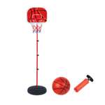 Игровой набор Keyprods баскетбольная стойка с корзиной мячом и насосом