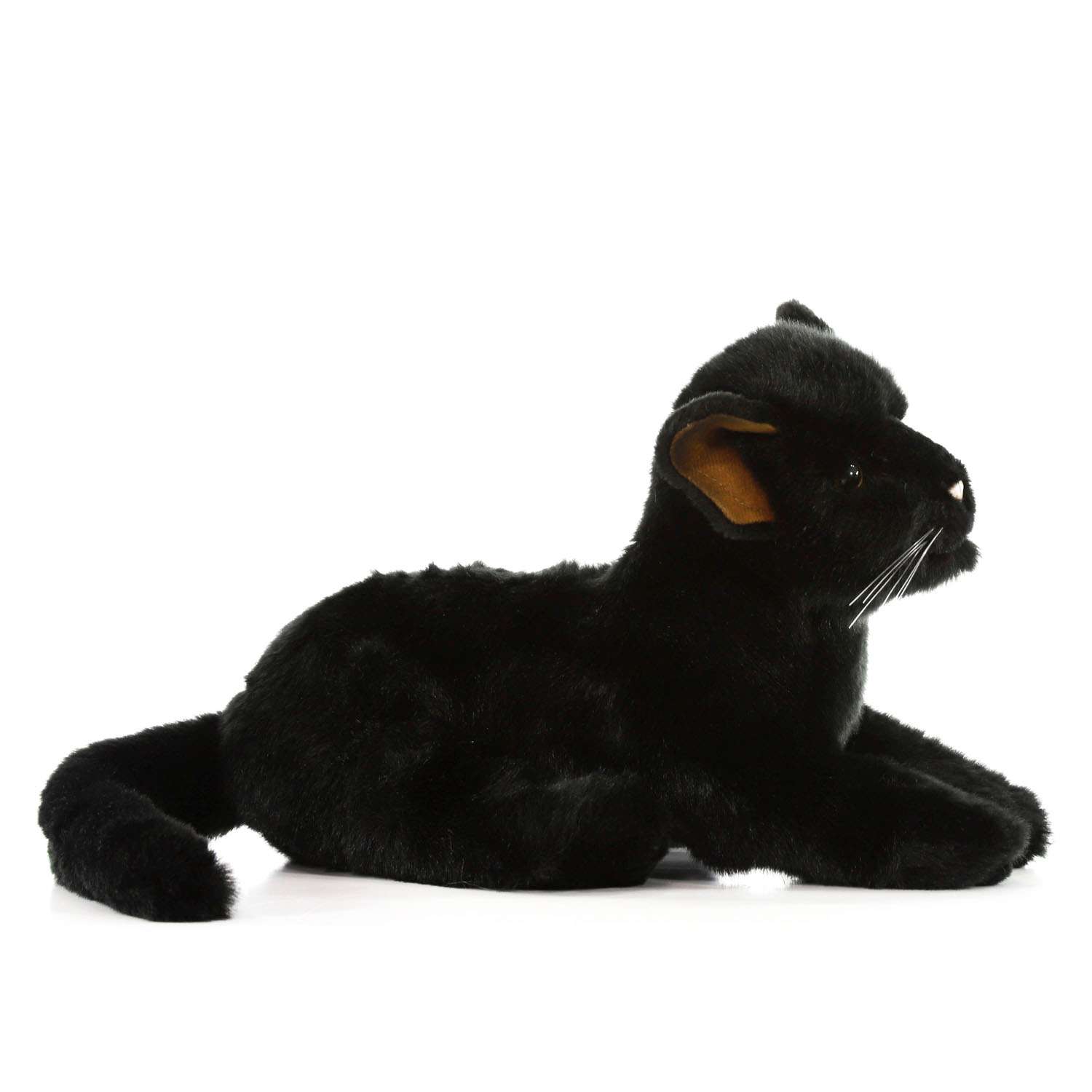 Реалистичная мягкая игрушка Hansa Детеныш черной пантеры 26 см - фото 8
