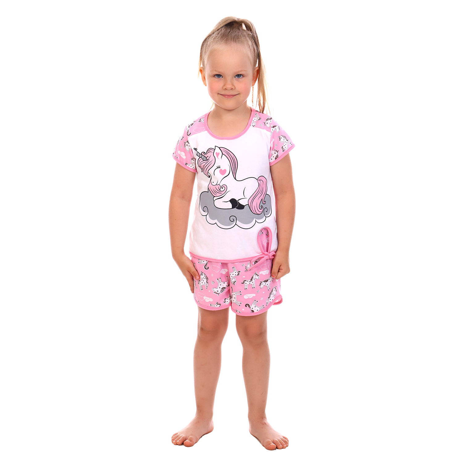 Пижама Детская Одежда 0022Р/розовый - фото 2