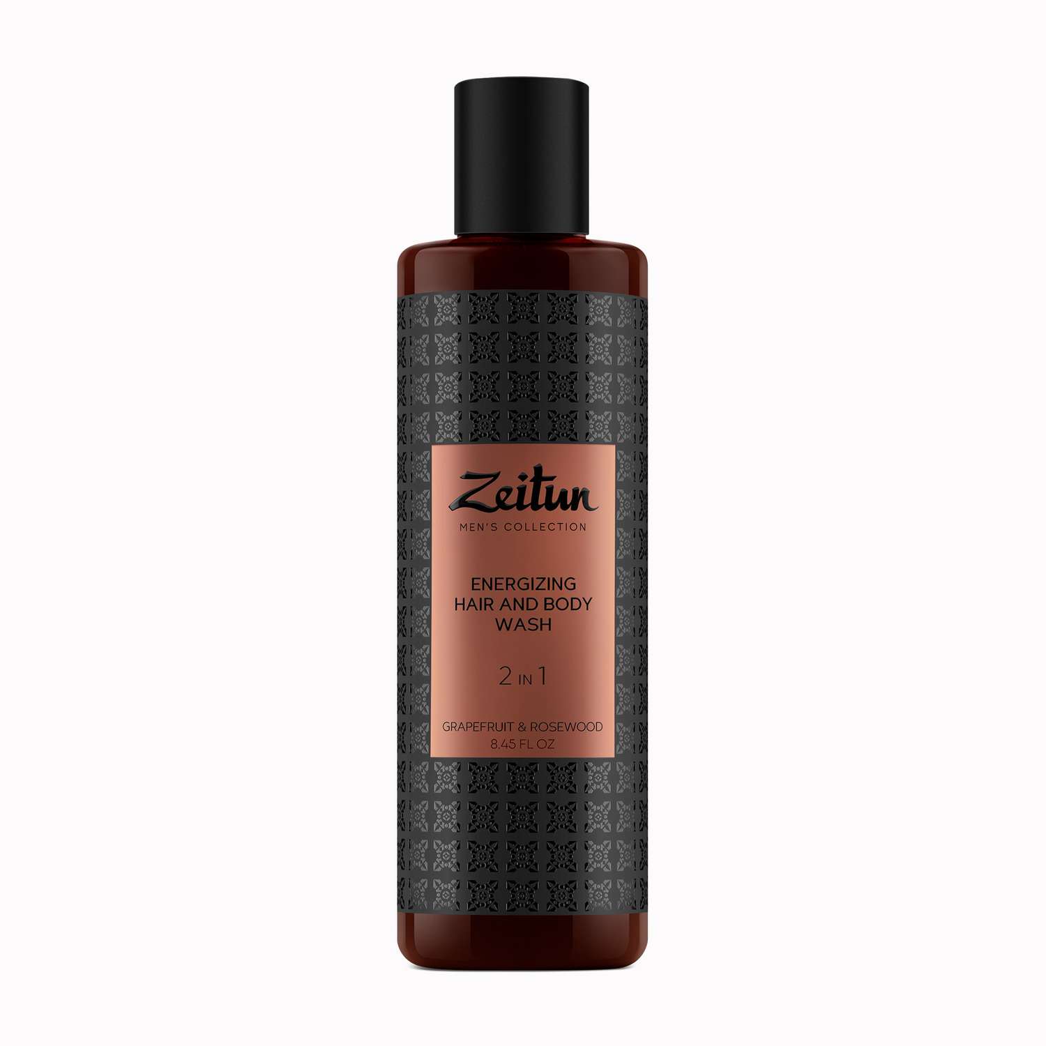 Мужской шампунь и гель 2 в 1 Zeitun от перхоти для всех типов волос увлажняющий с маслом грейпфрута и бергамотом 250 мл - фото 9