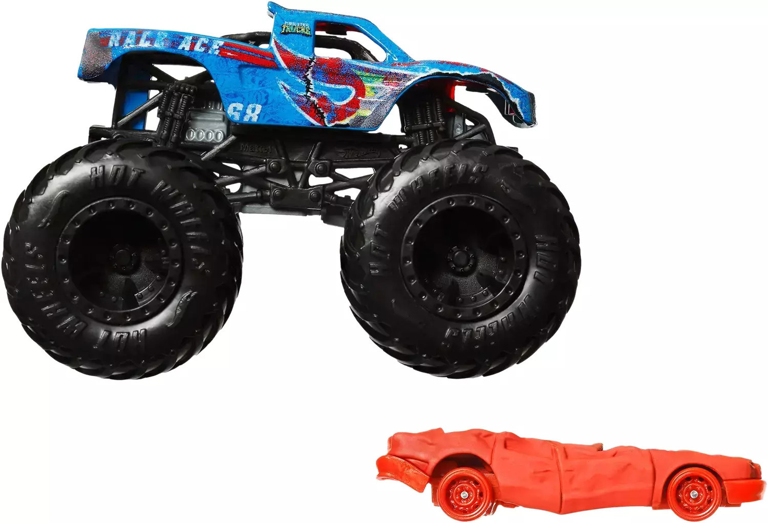 Машинка Hot Wheels Monster Truck HWN38 GRH81 - фото 3