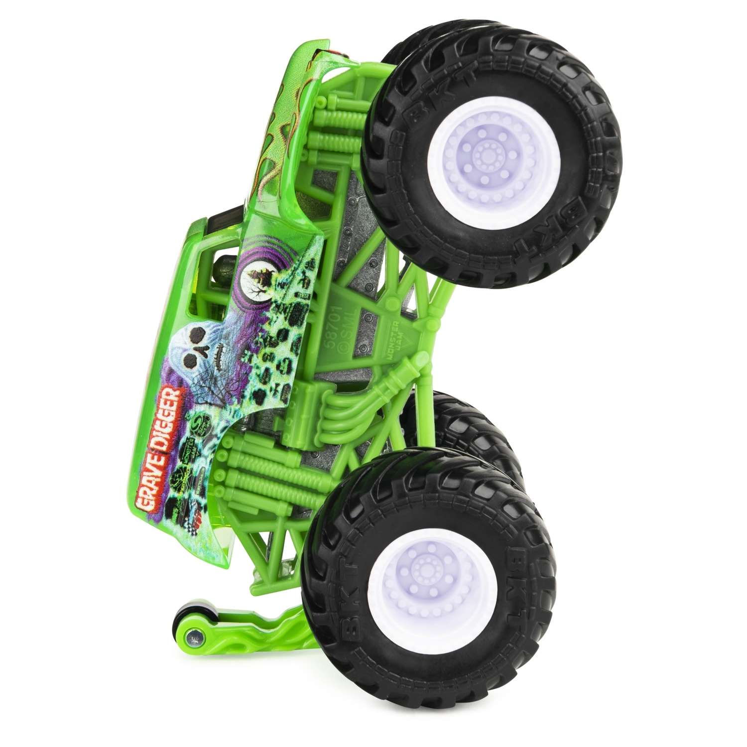 Машинка Monster Jam 1:64 Grave Digger6044941/20130585 6044941 - фото 4