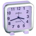 Часы-будильник Perfeo Quartz PF-TC-018 фиолетовые