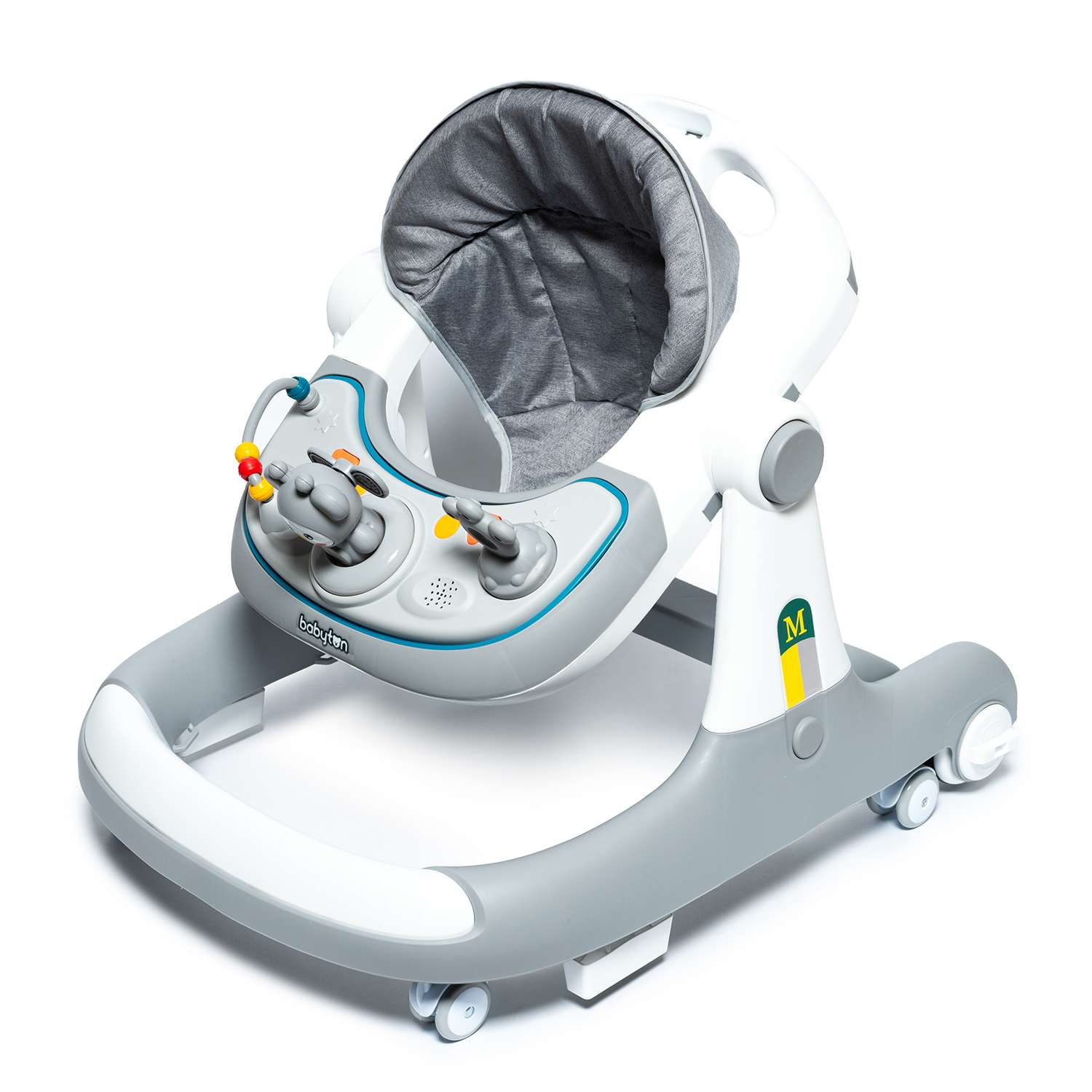 Ходунки-каталка Babyton Easy Walk Grey QB511 - фото 3