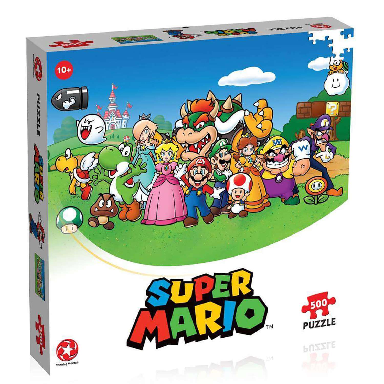 Пазл 500 деталей Winning Moves Супер Марио и друзья Mario and Friends - фото 1