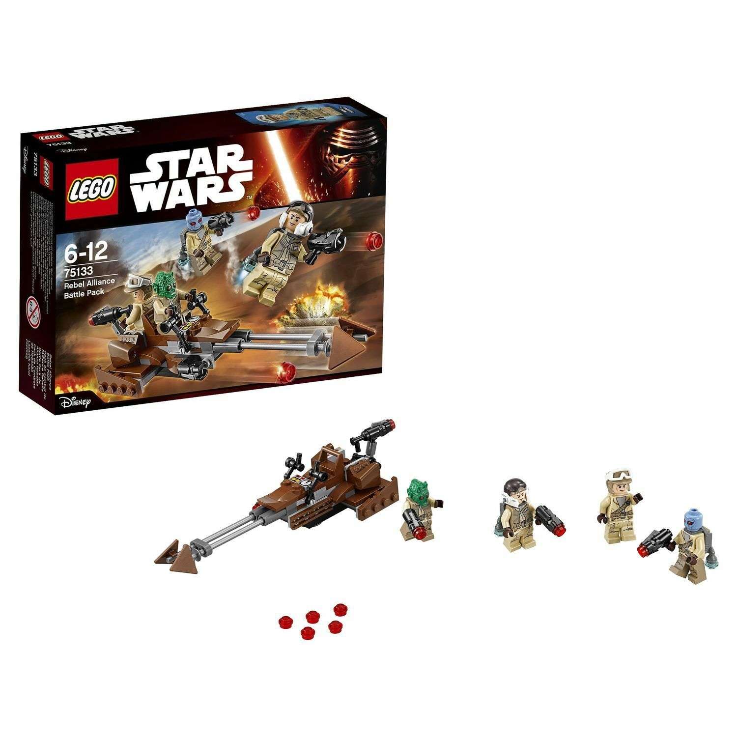 Конструктор LEGO Star Wars TM Боевой набор Повстанцев (75133) - фото 1
