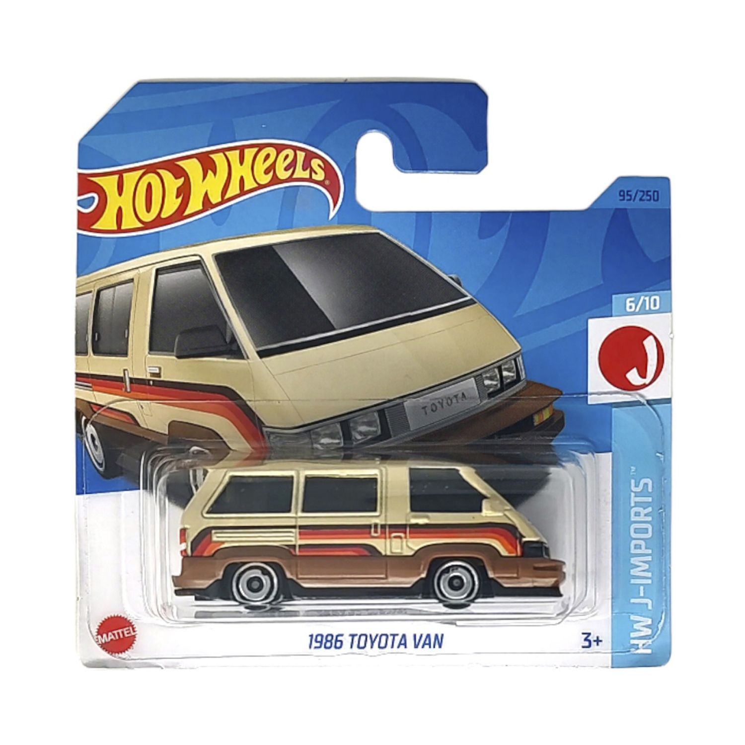 Автомобиль Hot Wheels Toyota van 1986 в ассортименте 60599 - фото 2