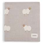 Плед Loomknits для новорожденных Animal Sheeps серый