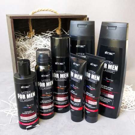 Шампунь для волос ВИТЭКС мужской Vitex For Men Classic Ежедневный уход 400 мл