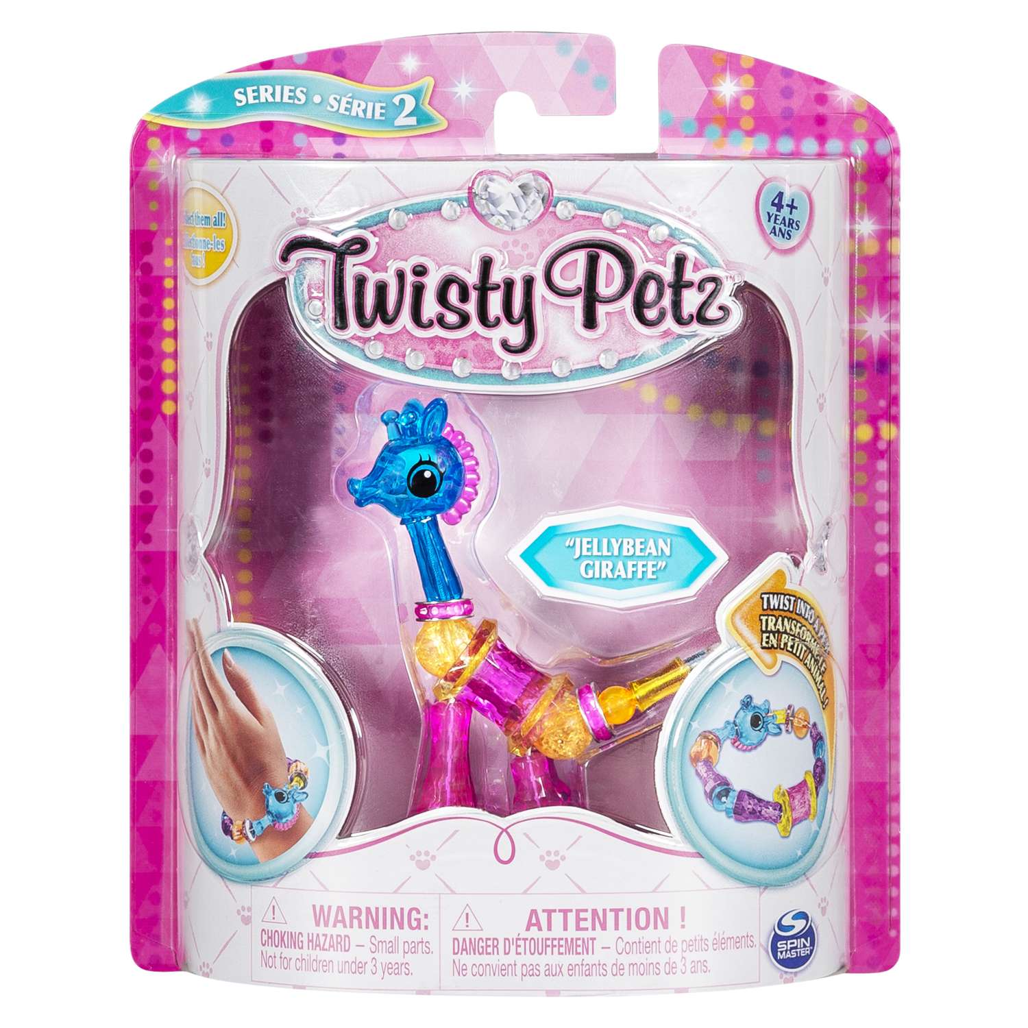 Набор Twisty Petz Фигурка-трансформер для создания браслетов Jellybean Giraffe 6044770/20107618 - фото 1