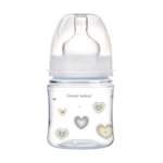 Бутылочка Canpol Babies Newborn baby EasyStart с широким горлышком антиколиковая 120мл с 0месяцев Белая