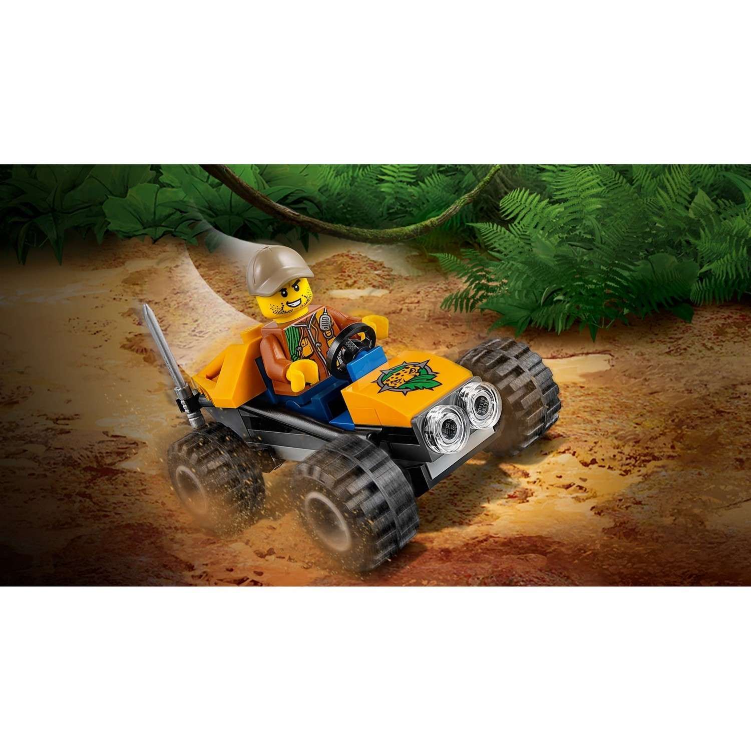 Конструктор LEGO City Jungle Explorers Багги для поездок по джунглям (60156) - фото 7