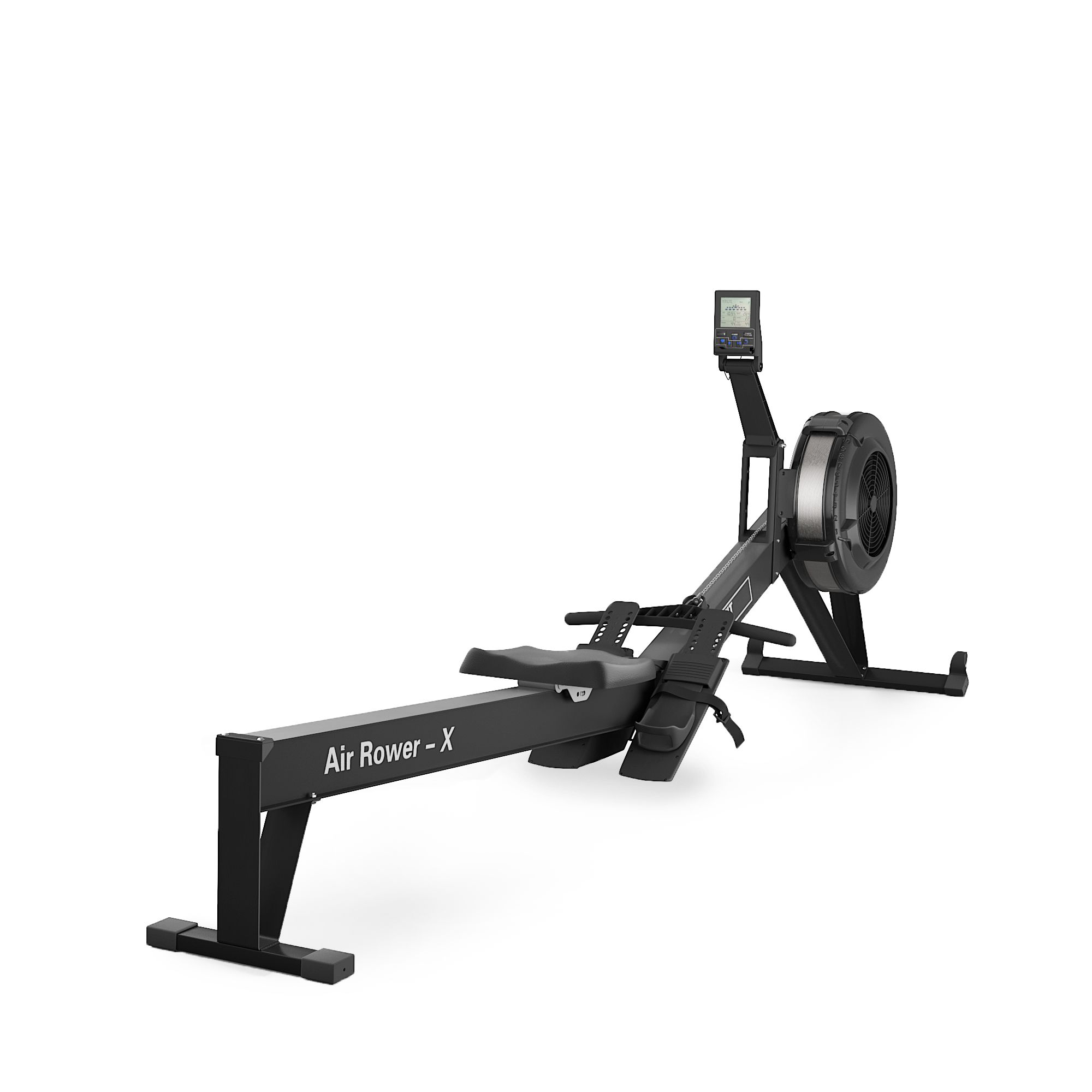 Гребной тренажер UNIX Fit Air rower-X black складной до 150 кг - фото 8