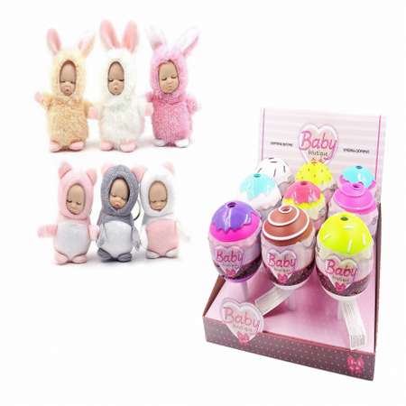 Пупс-сюрприз в конфетке ABTOYS Baby Boutique