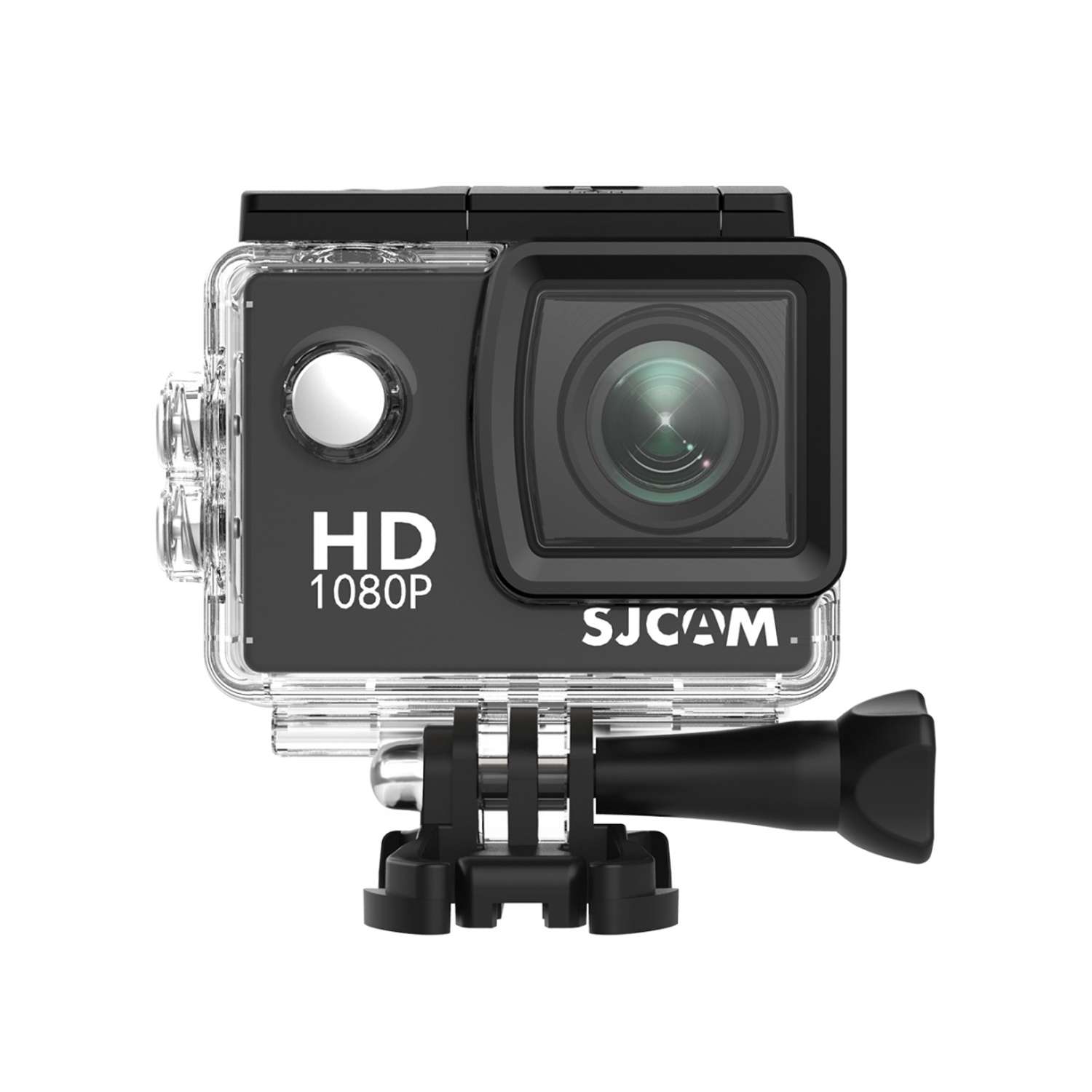Экшн камера SJCam SJ4000 черная с креплением Ultra HD 4K - фото 1