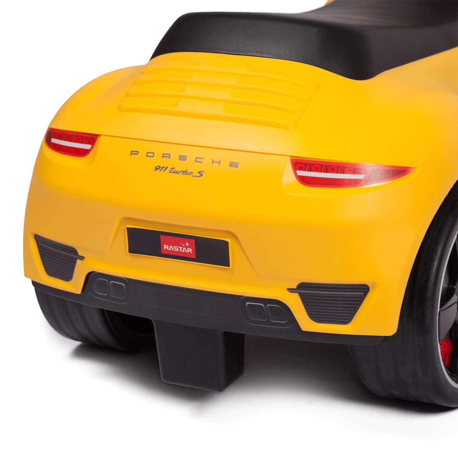 Каталка Rastar Porsche 911 Жёлтая 83400 - фото 13