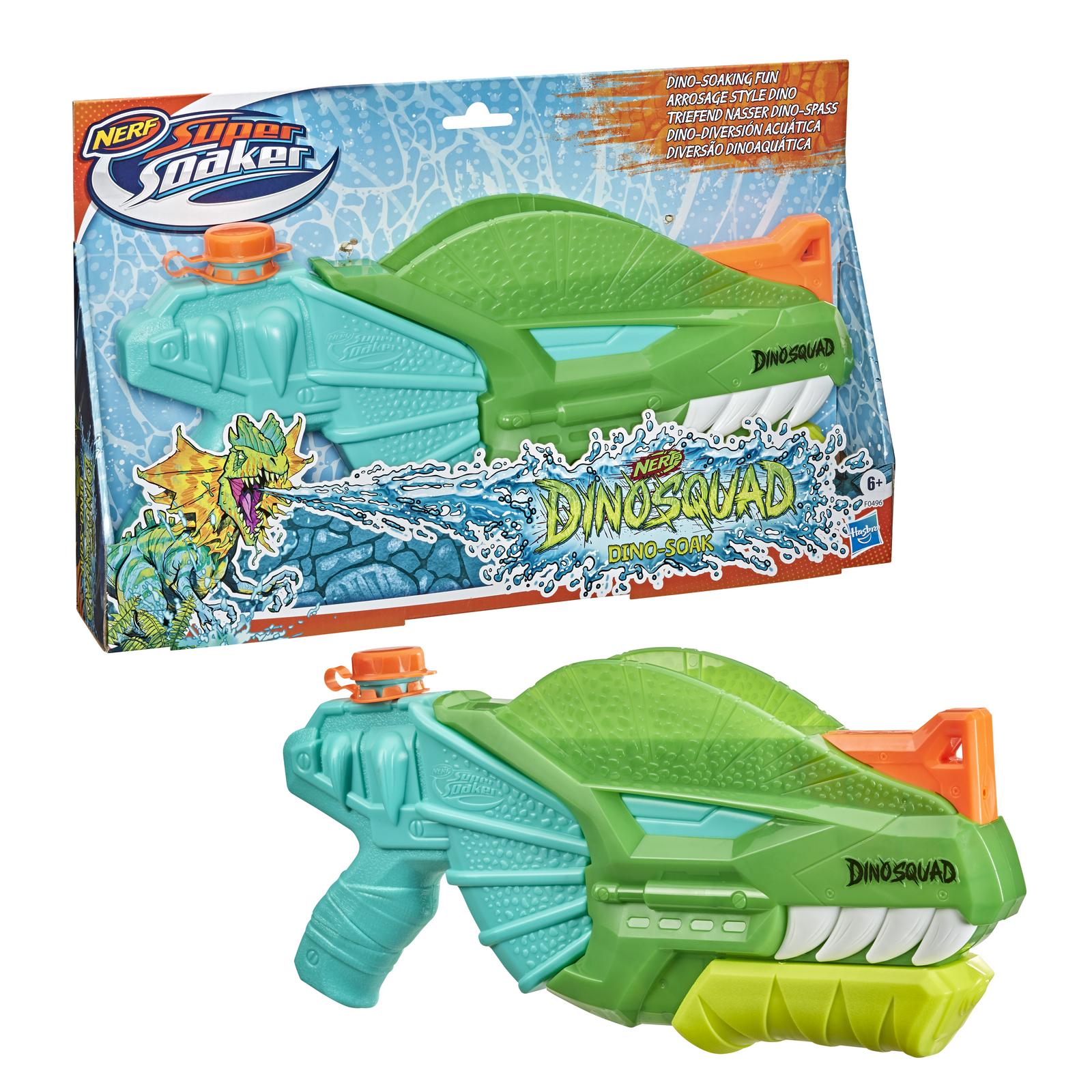 Бластер водный SUPER SOAKER Дино Соук F04965L0 - фото 4