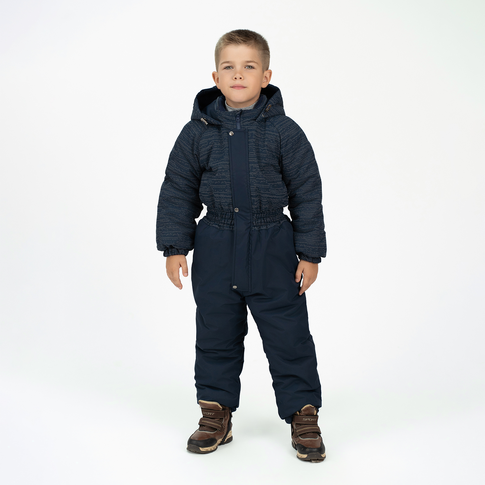 Комбинезон Arctic kids 30-011 синий - фото 10