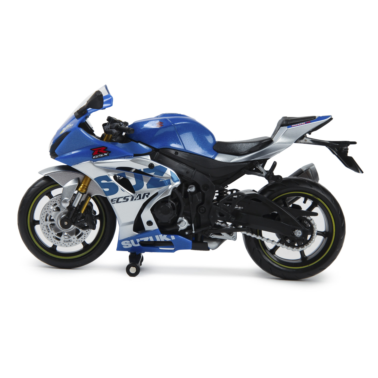 Мотоцикл Mobicaro 1:12 Suzuki GSX R1000R Синий 644104(E) 644104(E) - фото 4