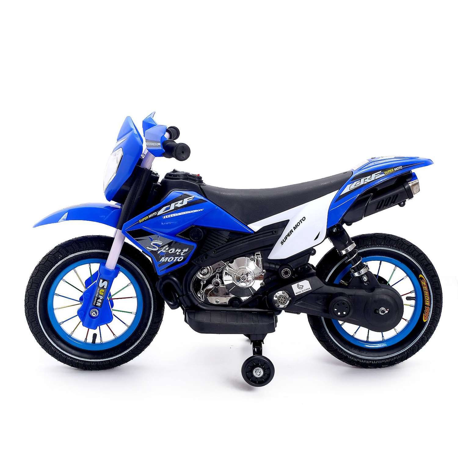 Электромотоцикл Sima-Land Кросс цвет синий - фото 2