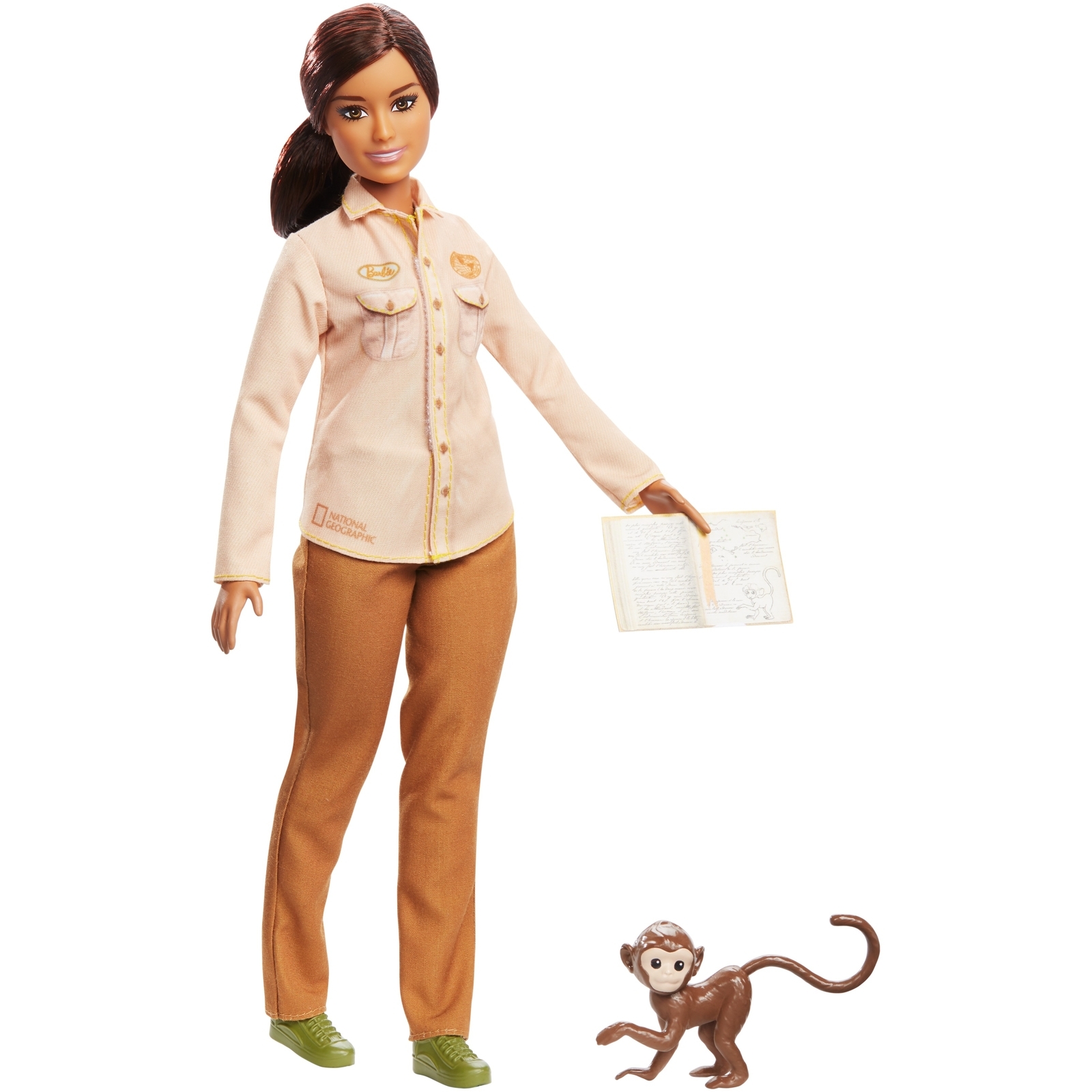 Кукла Barbie Кем быть National Geographic Защитница дикой природы GDM48 GDM44 - фото 5