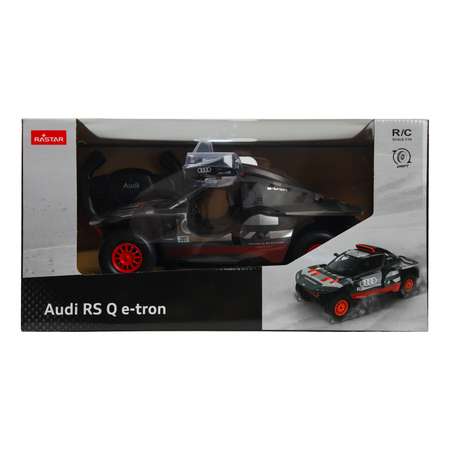 Машина Р/У Rastar 1:14 AUDI RS Q e-tron Серая 92200