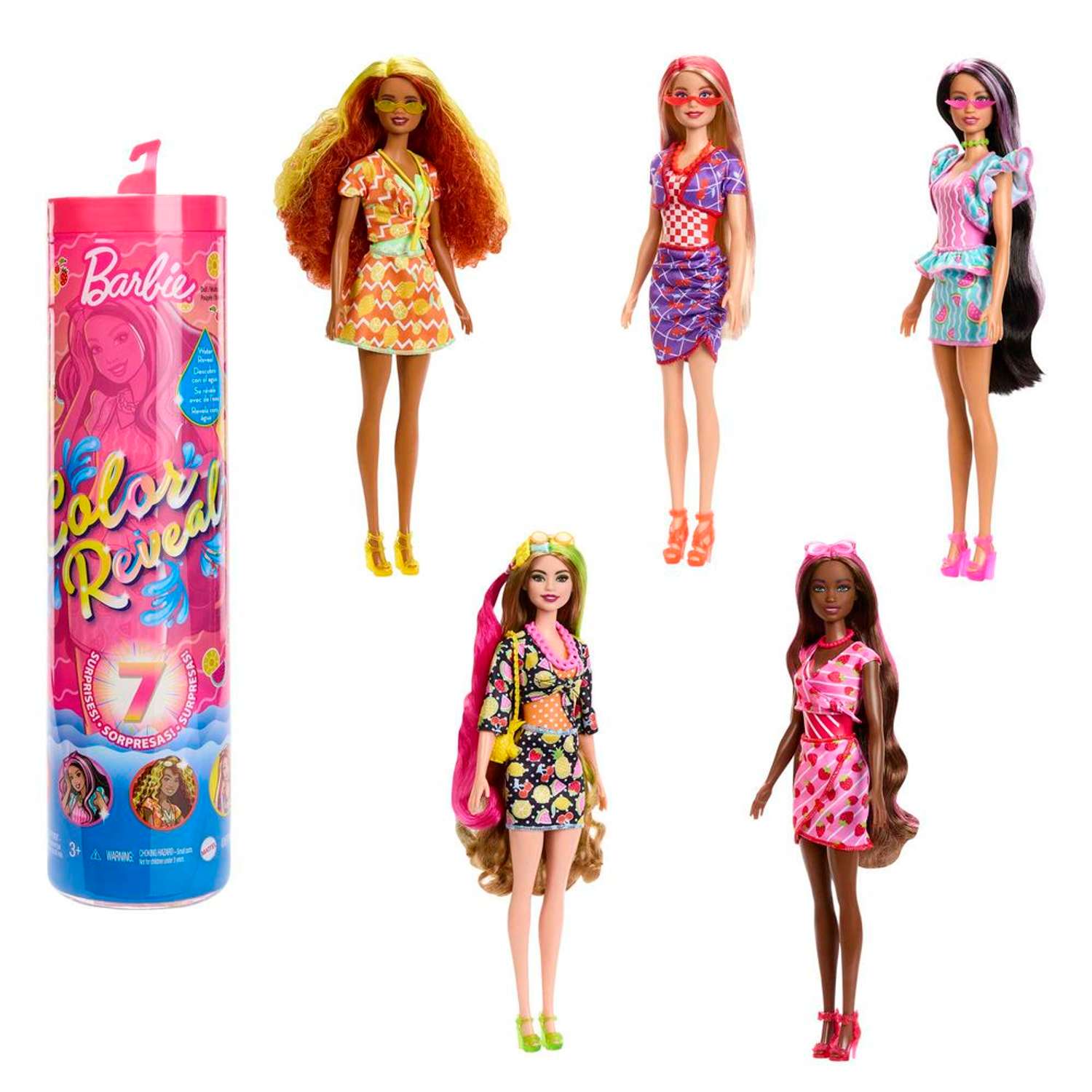 Кукла Barbie Фруктовая в непрозрачной упаковке (Сюрприз) HJX49 HJX49 - фото 1