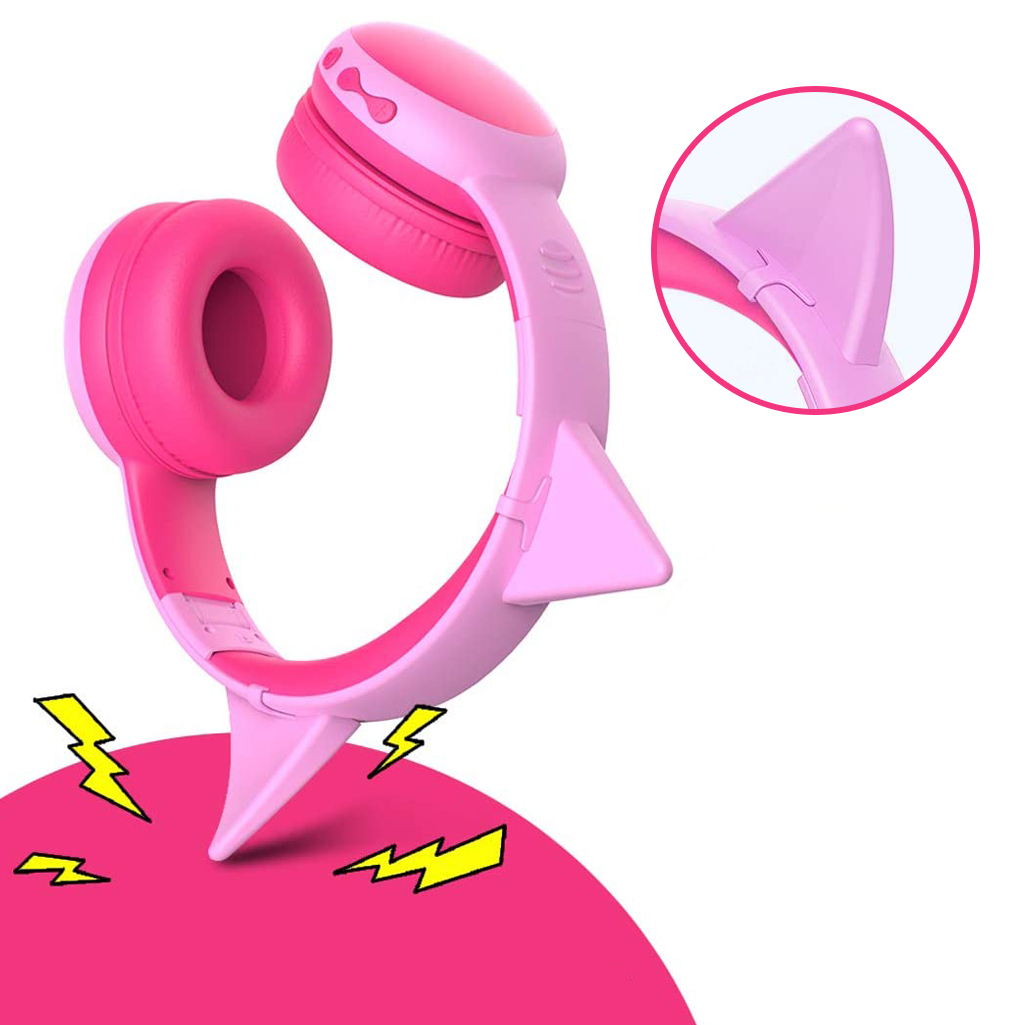 Наушники Gorsun E61 pink bluetooth - фото 6