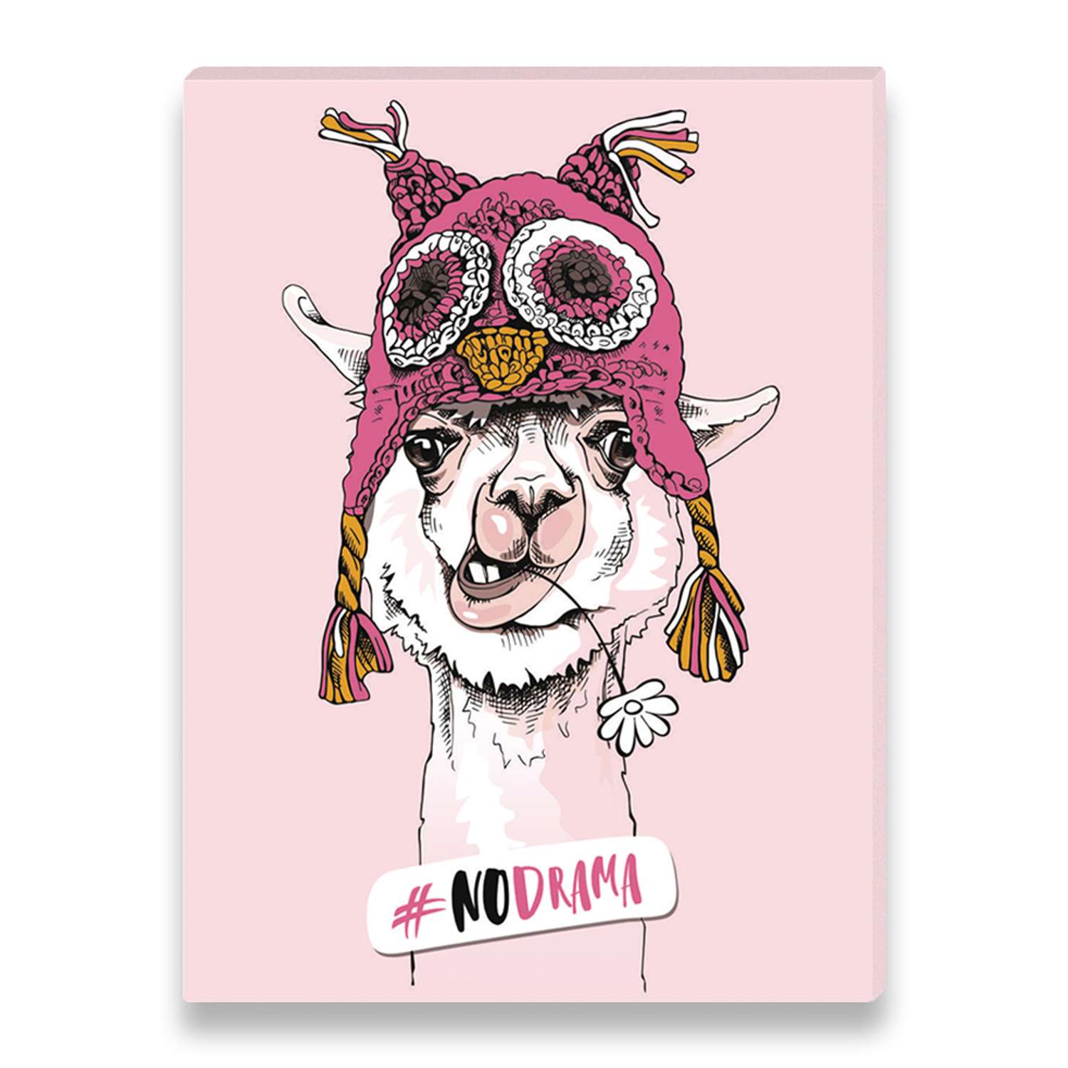 Картина Woozzee Розовая лама - фото 1