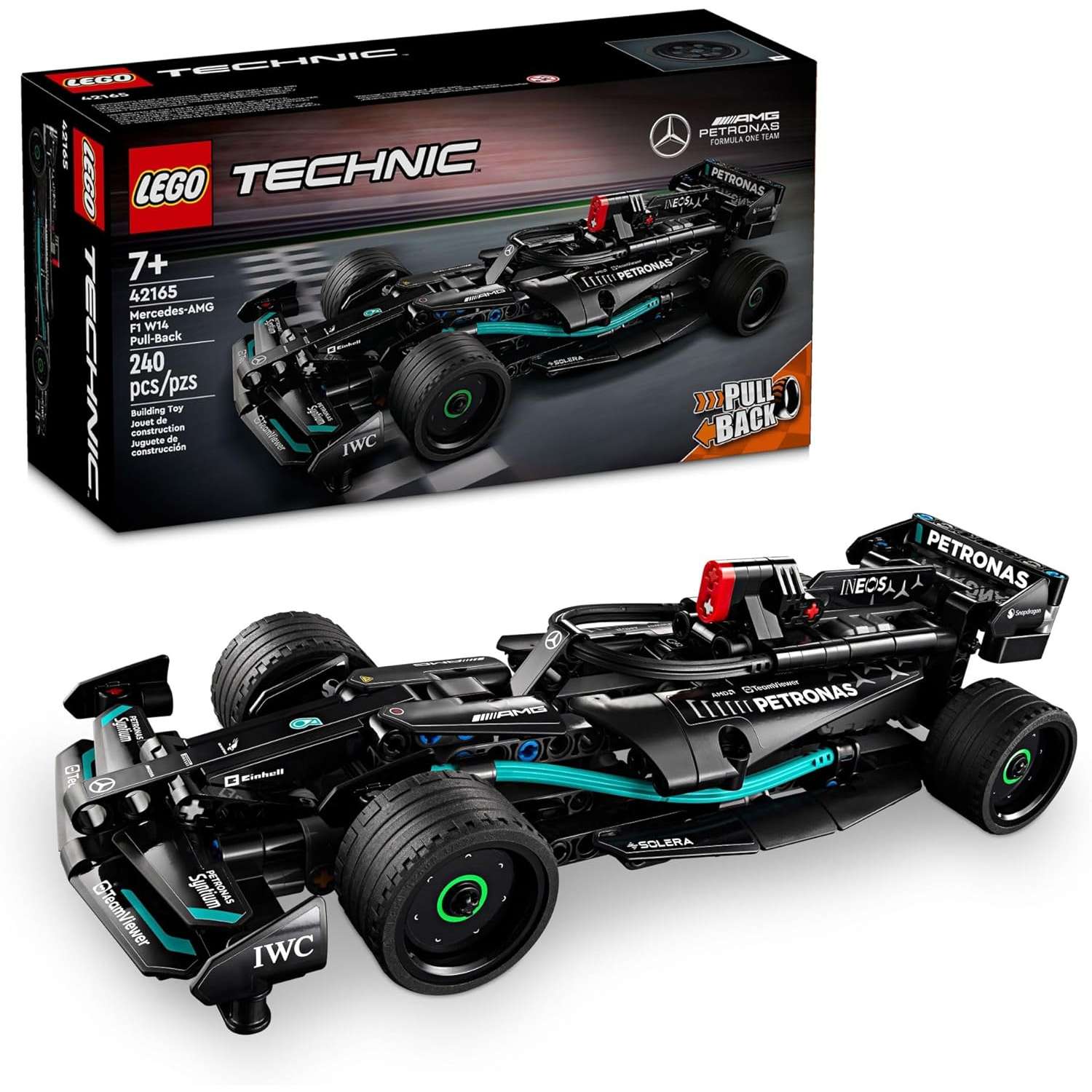 Конструктор LEGO Technic Series Гоночный автомобиль Mercedes-Benz F1 42165 - фото 1