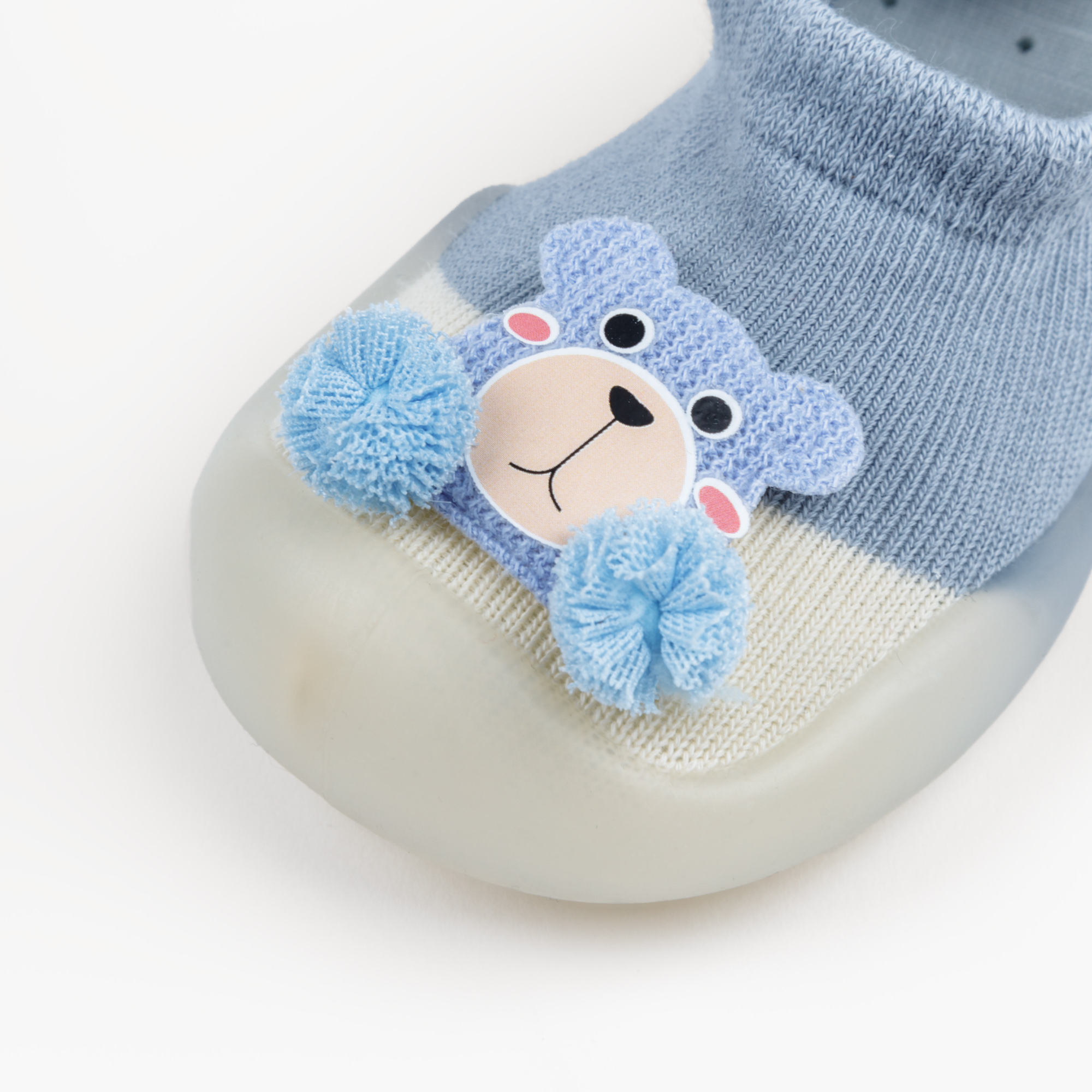 Пинетки AmaroBaby цвет голубой AB-OB21-FSPC2BL2/19 купить по цене 349 ₽ в  интернет-магазине Детский мир