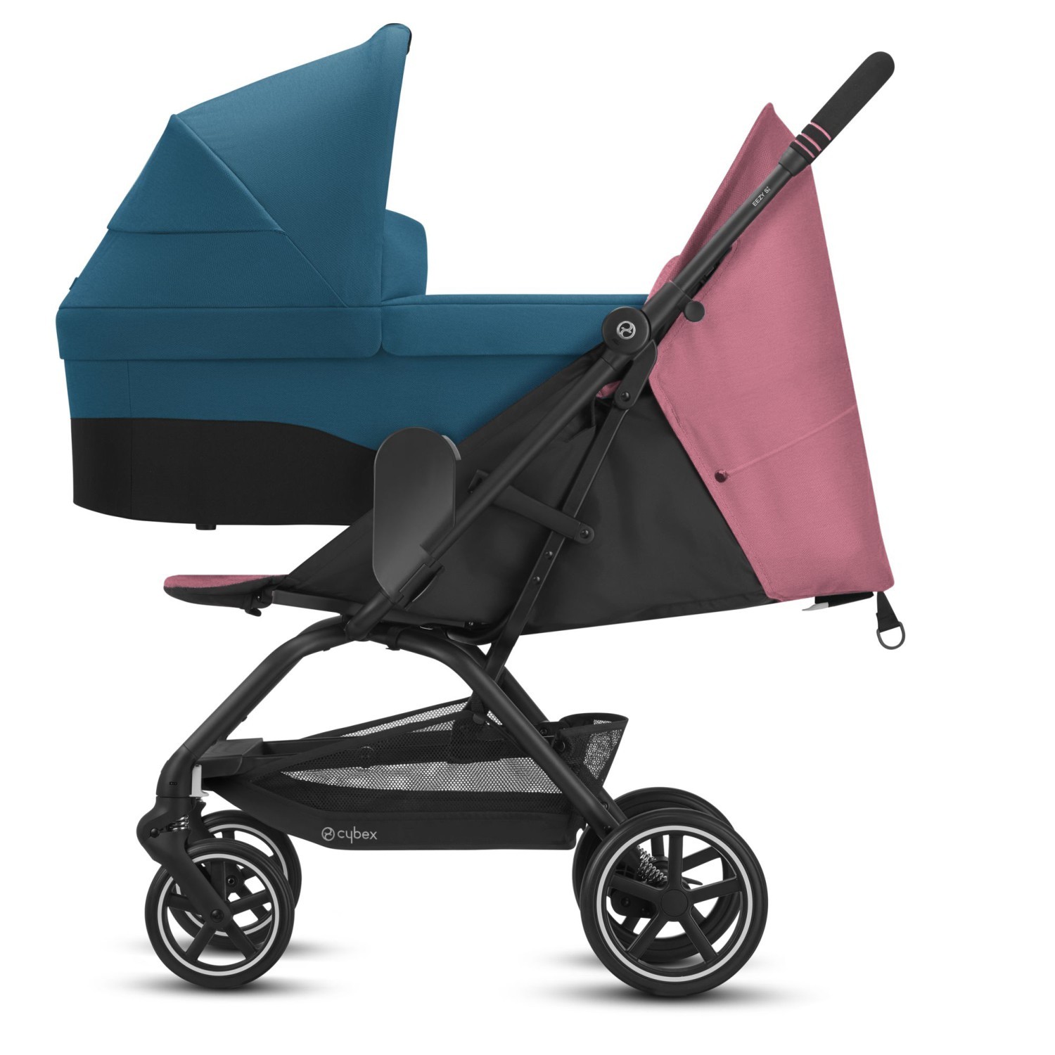 Коляска прогулочная Cybex Eezy S Plus Magnolia Pink - фото 8