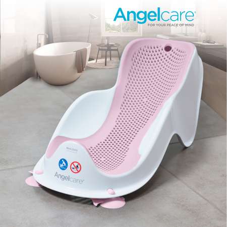 Горка для купания ANGELCARE Bath Support Mini светло-розовая