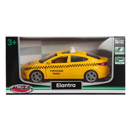 Машина MSZ 1:40 Elantra Taxi Желтая 67372