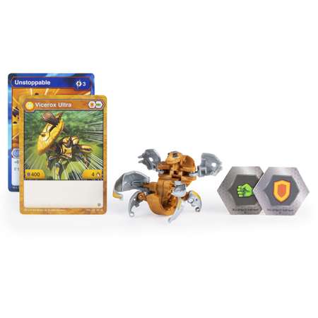 Фигурка-трансформер Bakugan Ультра Crab Gold 6045146/20114715