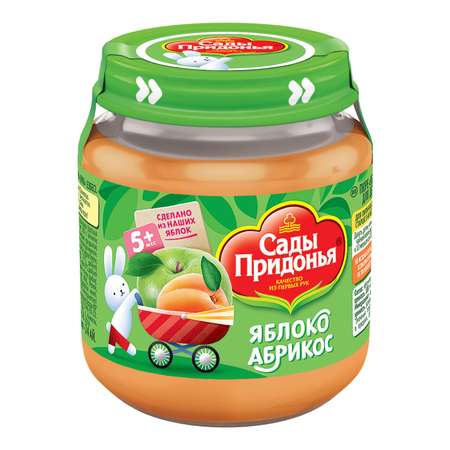 Пюре Сады Придонья яблоко-абрикос 120г