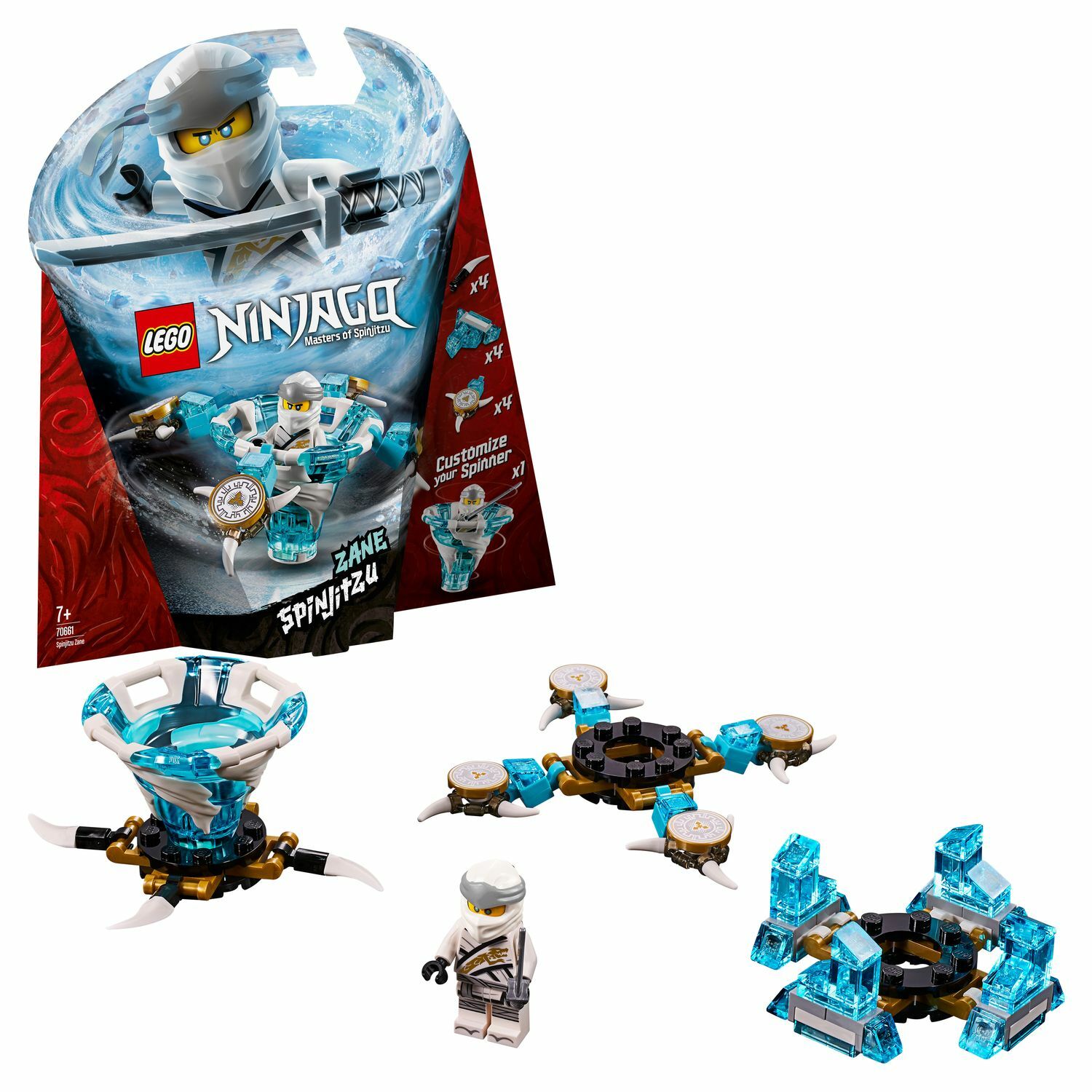 Конструктор LEGO Ninjago Зейн мастер Кружитцу 70661 - фото 1