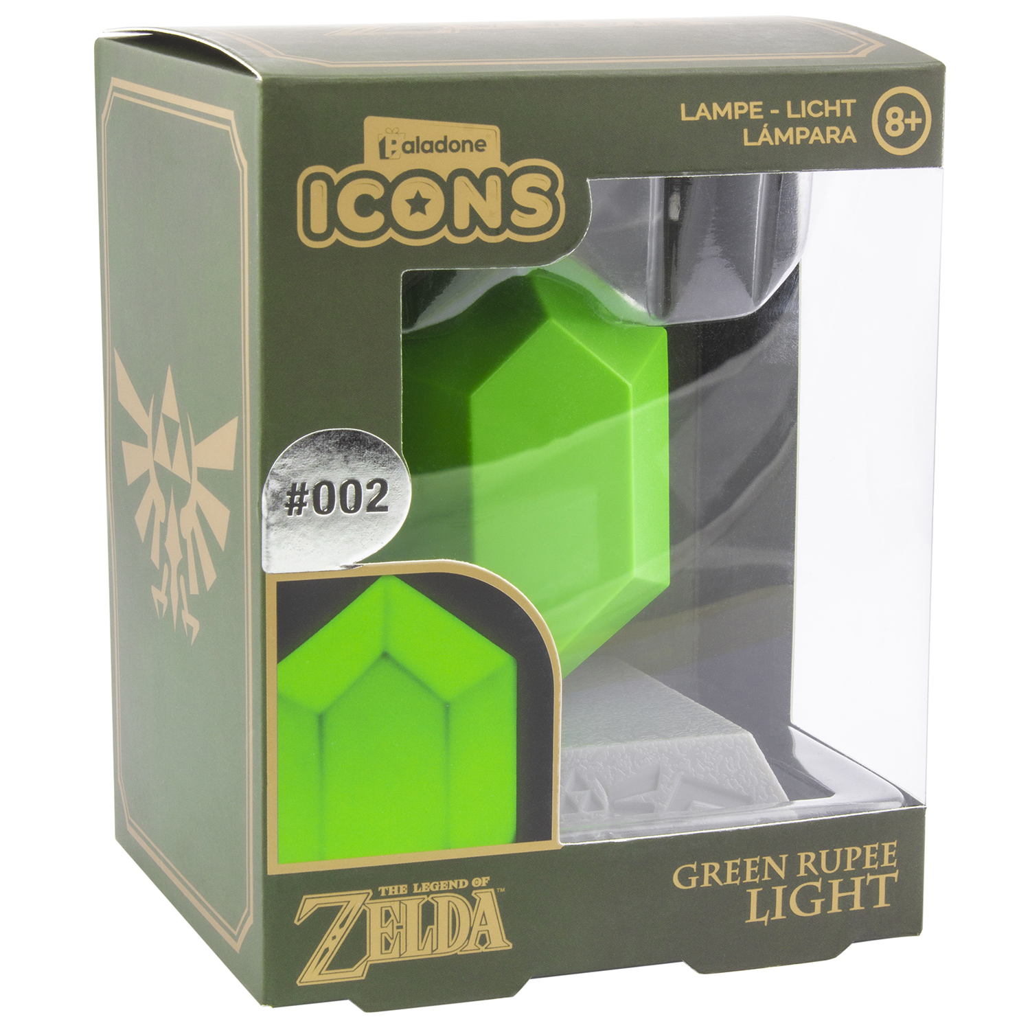 Светильник PALADONE Green Rupee Icon Light BDP V3 PP4369NNV3 - фото 2